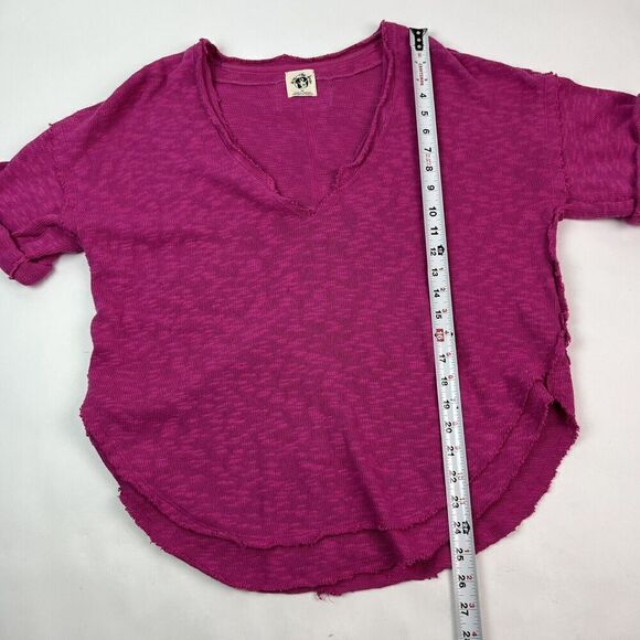 Free People North Star T Shirt XS hot pink - Picture 7 of 15